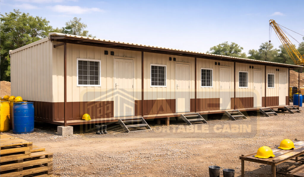 Labour accommodation cabin manufacturer in Hyderabad by Alfa Portable Cabin
