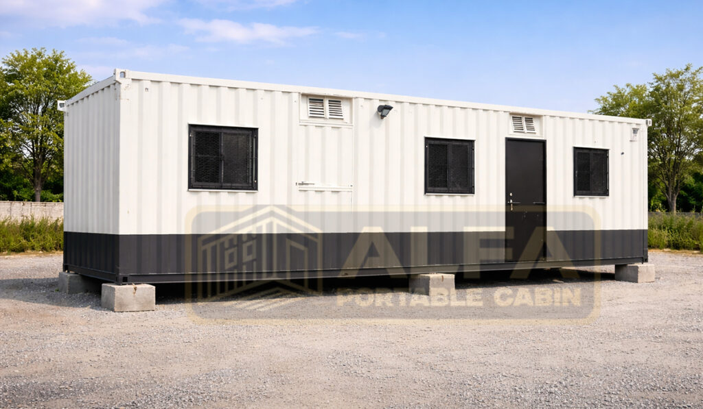 Portable office cabin manufacturer in Hyderabad by Alfa Portable Cabin