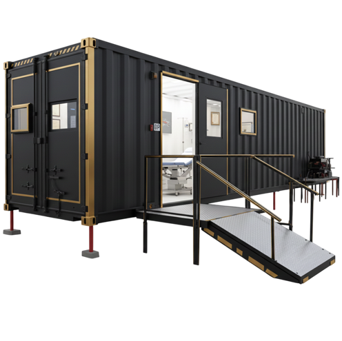 Medical cabin manufacturer in Hyderabad supplying portable medical cabins across India