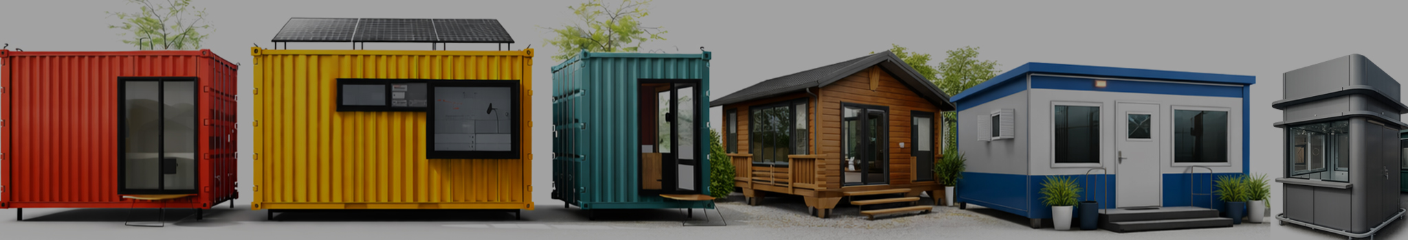 Portable cabins and container structures manufactured by Alfa Portable Cabin in India