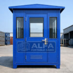 Security cabin manufacturer in Hyderabad front view