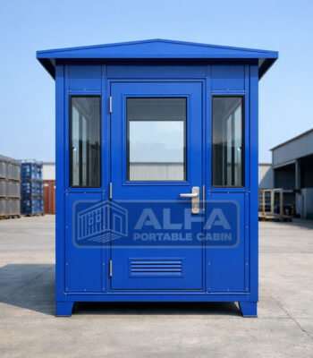 Security cabin manufacturer in Hyderabad front view