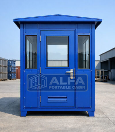 Security cabin manufacturer in Hyderabad front view