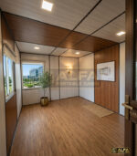 12×40 Premium Portable Office Cabin | Customized Lawyer Office | GI Portable Solar and Infra Office - Image 3