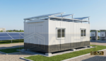 10×20 Solar Portable Cabin exterior manufactured by Alfa Portable Cabin